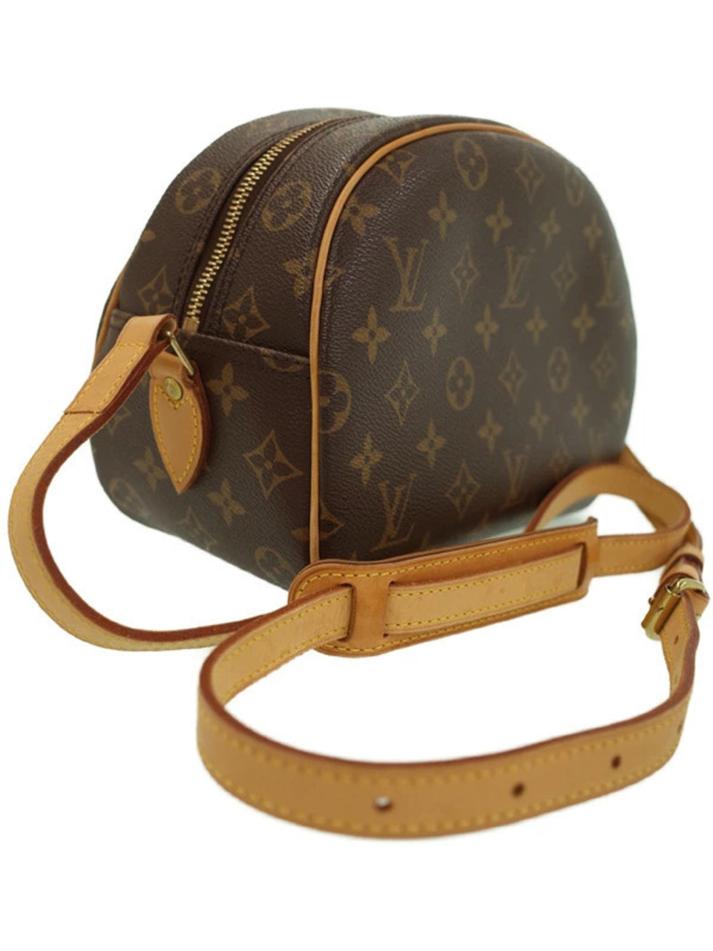 Louis Vuitton Monogram Bag Blois Shoulder Brown